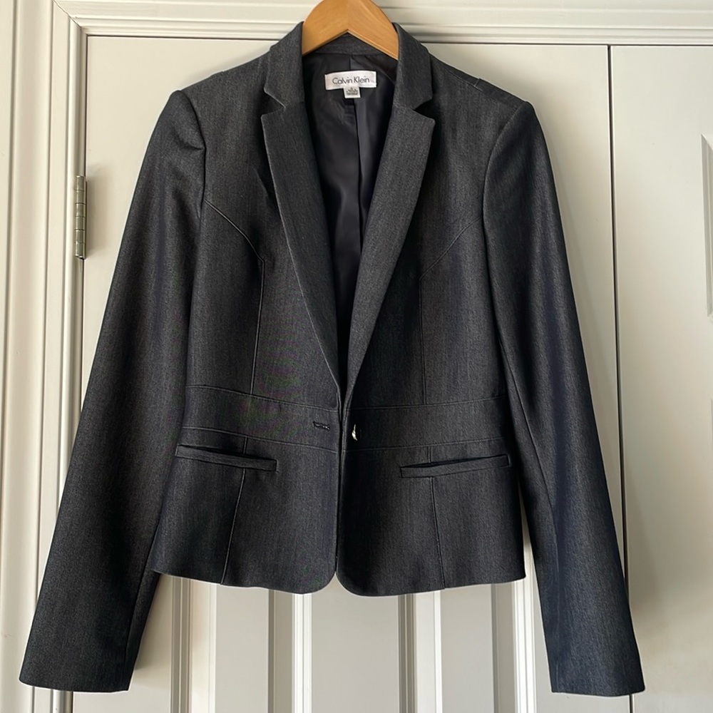 Calvin Klein Navy Blazer